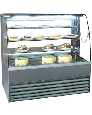 CHILLED PATISSERIE DISPLAY 1500MM WIDE