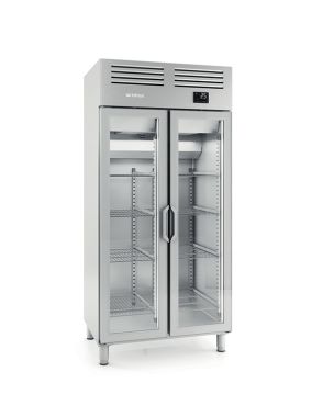 Double Glass Door Gastronorm Refrigerator 745L