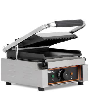 1800W Single Contact Grill Bottom Smooth