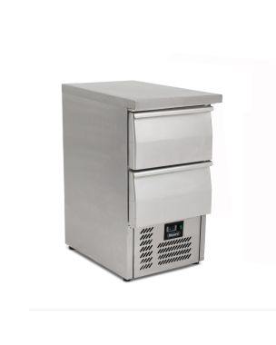 2 Drawer Compact Gastronorm Counter 240L
