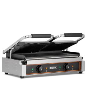 3600W Double Contact Grill Bottom Smooth