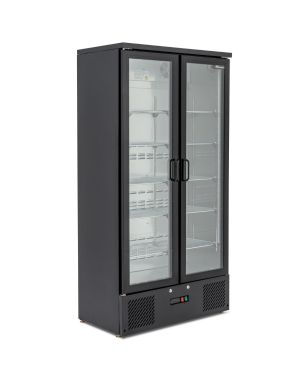 Upright Double Door Bar Bottle Cooler (492 BTL)