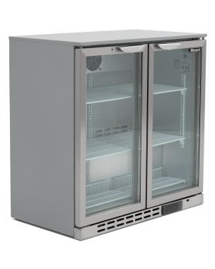 Double Hinged Glass Door Bottle Cooler