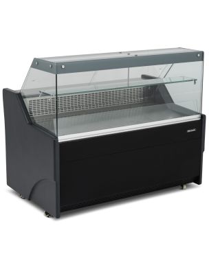 1.5m Flat Glass Serve Over Counter