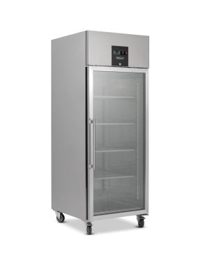 Single Glass Door Ventilated GN Freezer 650L