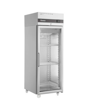 Upright Single Hinged Glass Door Heavy Duty Freezer