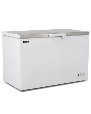 Stainless Steel Lid Chest Freezer 450L