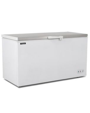 Stainless Steel Lid Chest Freezer 550L