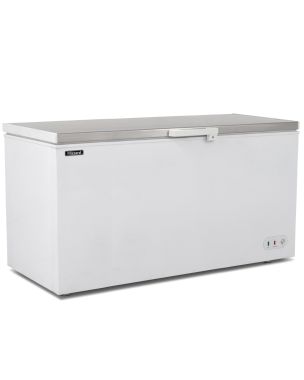 Stainless Steel Lid Chest Freezer 650L