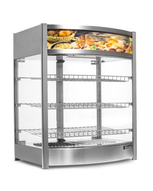 137L Counter Top Tiered Heated Merchandiser