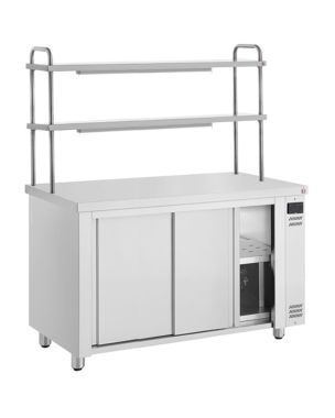 1400mm Hot Cupboard With Double Heated Gantry