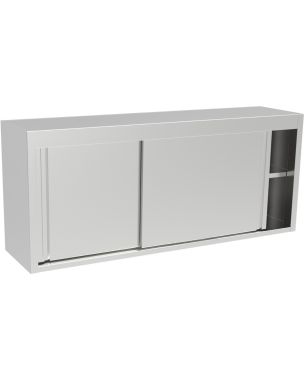 Wall mounted storage cupboard 1900mm Wide