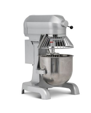 550W Silver 10 Litre Planetary Mixer