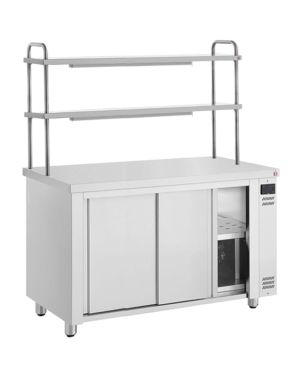 1400mm Hot Cupboard With Double Heated Gantry