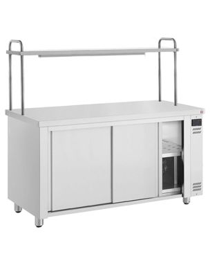 1900mm Hot Cupboard With Single Heated Gantry