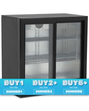 Double Sliding Glass Door Bottle Cooler