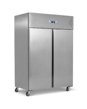 Upright Double Hinged Door Gastronorm Refrigerator
