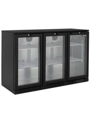 Low Height Triple Hinged Glass Door Bottle Cooler