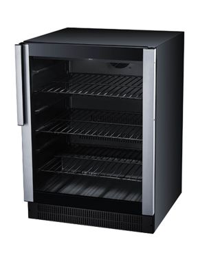 Compact Single Hinged Glass Door Bottle Cooler