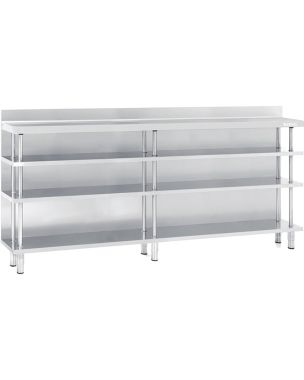 Back Bar Shelving 2452mm Wide