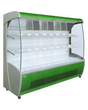 Painted Steel Tiered Display 2580mm Wide