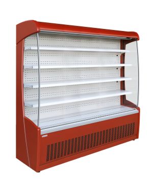 Painted Steel Tiered Display 2580mm Wide