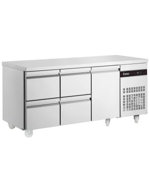 1 DOOR 4 DRAWER 1/1 GASTRONORM COUNTER 429L