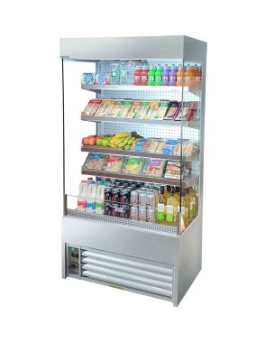 1m Slim Tiered Display