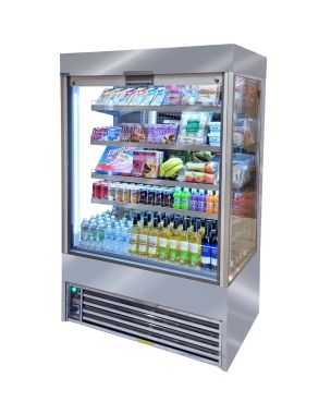 1.2m Shuttered Tiered Display