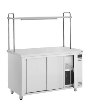 1400mm Hot Cupboard With Single Heated Gantry