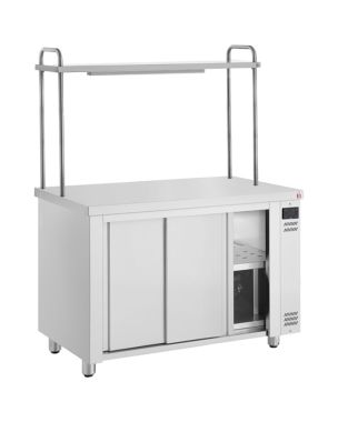 1100mm Hot Cupboard With Single Heated Gantry