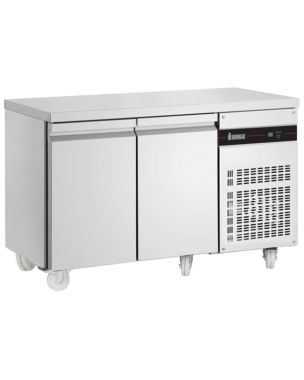 Slimline Double Hinged Door Counter Refrigerator