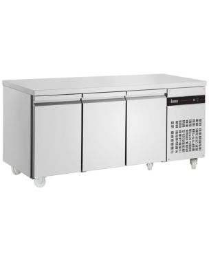 Slimline Triple Hinged Door Counter Refrigerator