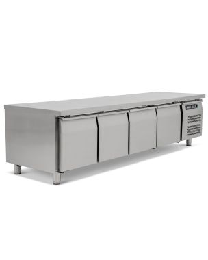 4 Door Low Height 650mm Snack Counter 420L