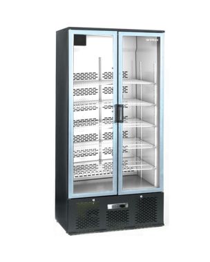 UPRIGHT DOUBLE DOOR BOTTLE COOLER (492 BOTTLES)