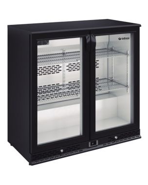 DOUBLE DOOR BOTTLE COOLER (218 BOTTLES)