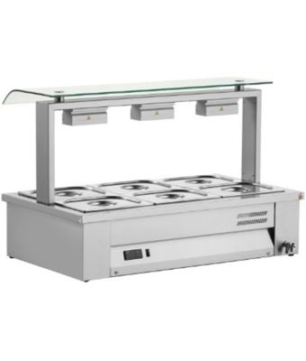 Counter Top Bain Marie 3x GN1/1