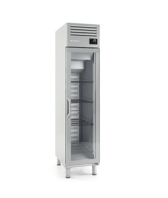 Single Glass Door Gastronorm Refrigerator 325L