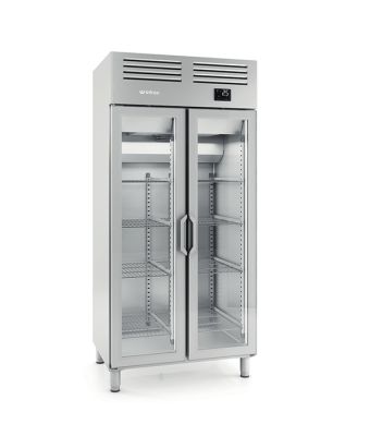 Double Glass Door Gastronorm Refrigerator 745L