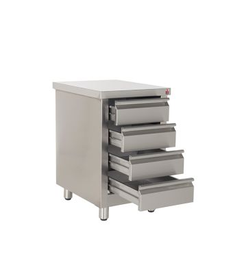 4 Drawer Pedestal