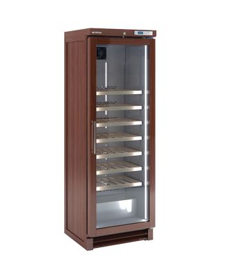 GRADED-00098 EVV100 Upright Single Door Wine Cellar (100 bottles)