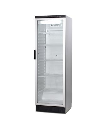 Single Glass Door Refrigerator 381L