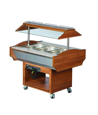 3 x GN1/1 Hot Buffet Display