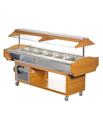 6 x GN1/1 Cold Buffet Display