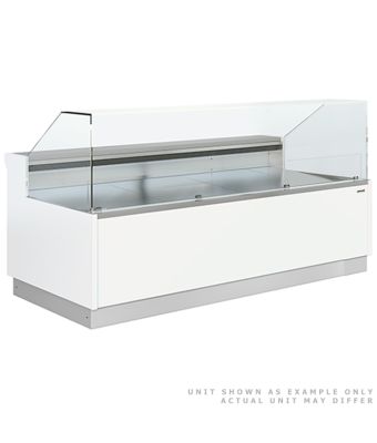 FLAT GLASS BAIN MARIE 4X GN1/1