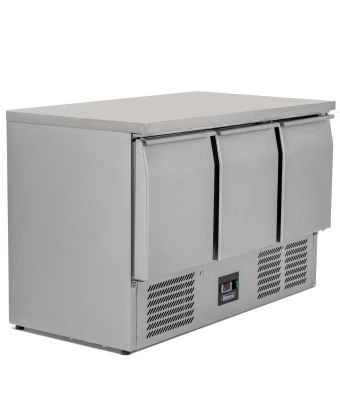 Compact Triple Door Counter Refrigerator