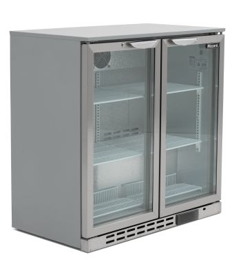 Double Hinged Glass Door Bottle Cooler