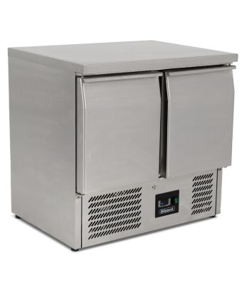 Compact Double Door Counter Refrigerator
