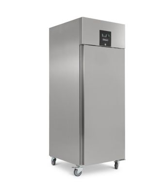 SINGLE DOOR VENTILATED GN2/1 SS FREEZER 650L