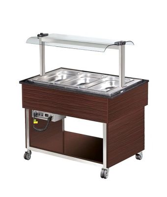 3 x GN1/1 Hot Buffet Display